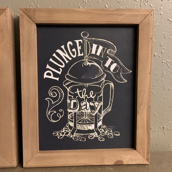 Coffee Talk Wall Decor - Set of 3 - Picture 5 of 7